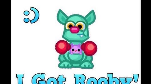 Moshi Monsters - I got Rooby! :D