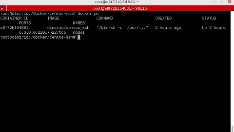 [Lab 38] Docker Tutorial - Setup SSH Server on Docker Container