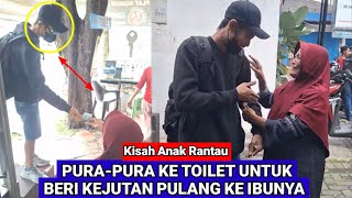 ANAK YANG BIKIN KAGET IBUNYA Mengharukan Kejutan Anak Rantau Pulang Kampung Lebaran Prank Nyamar