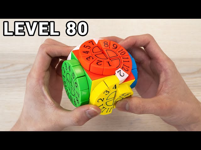 Level 1 to 100 Rubik's Cubes! class=