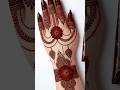 simple easy stylish mehndi design for back hand| #mehndi #hennadesign #mehandi #mehndidesign