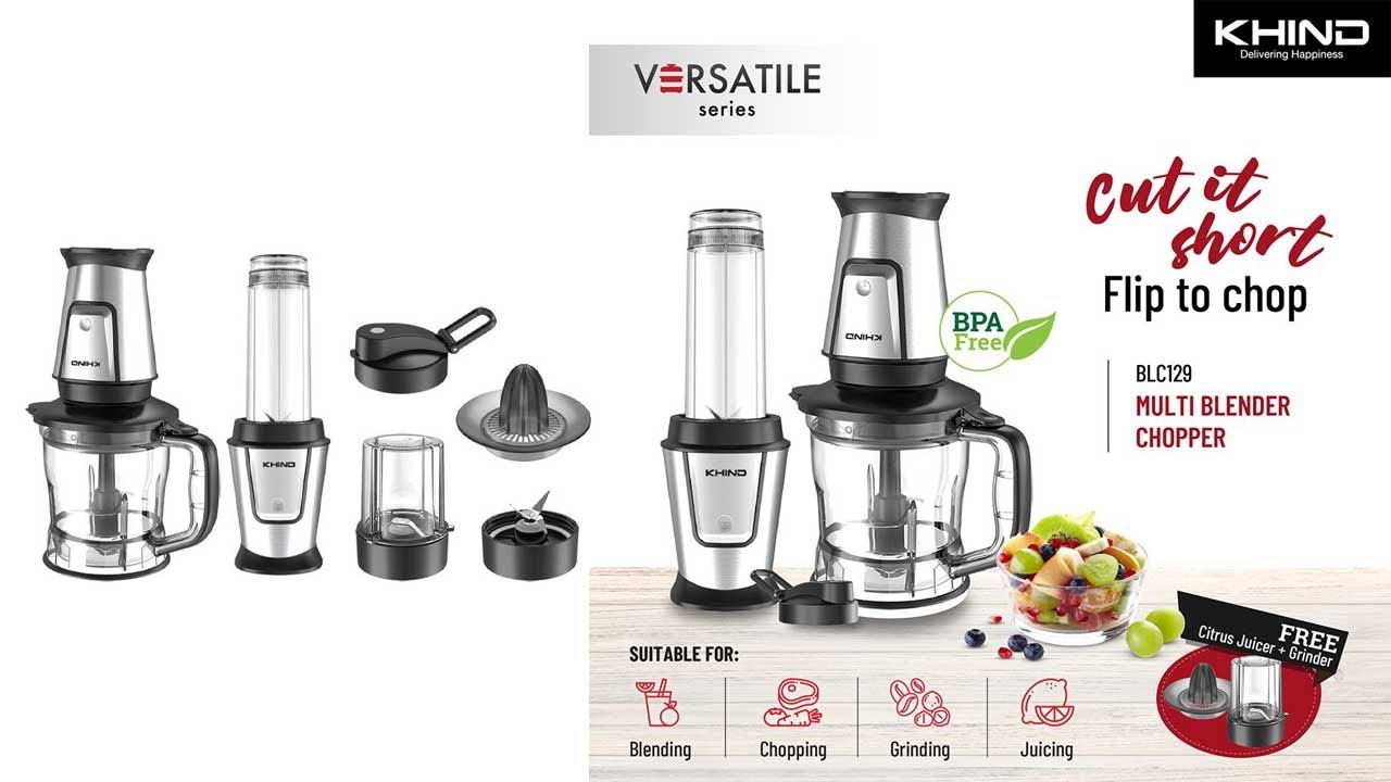 khind multi blender chopper