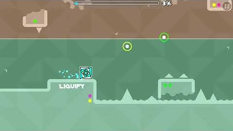 Daily Level #154: Evocative. By: ElectroidDash. All Coins: [Geonetry Dash 2.11]