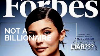 Kylie jenner is not a billionaire|| according to forbes, she's liar