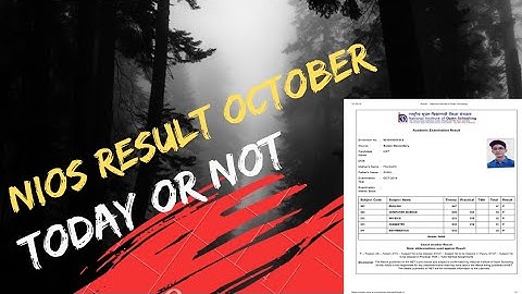 Nios result 2022 october|nios result|nios october exam result date 2022|nios exam result|#niosresult