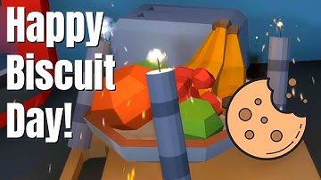 Happy Biscuit Day | You may vary amount of firecrackers for your taste
