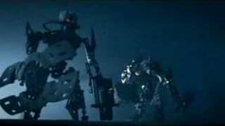 bionicle under water