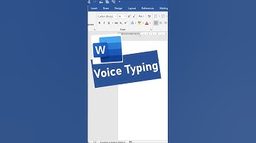 ✨ Voice Typing in MS Word – No More Typing! 🎤💻