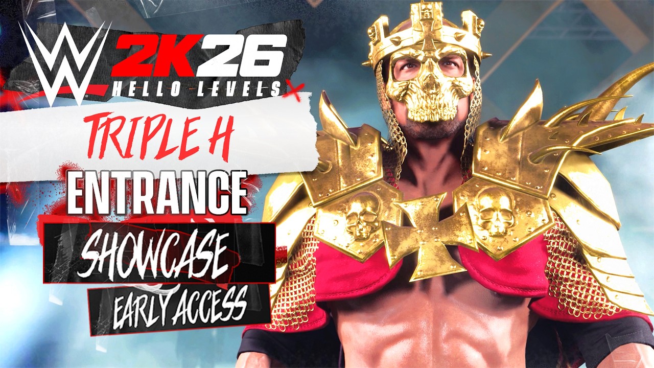 WWE 2K26 Showcase Entrances - Triple H Entrance at WrestleMania XXX