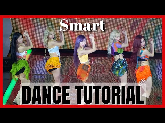 LE SSERAFIM - 'Smart' Dance Mirrored Tutorial (SLOWED) class=