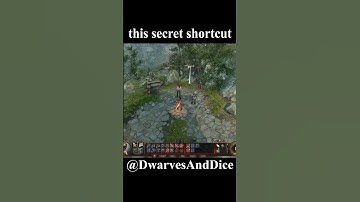 Secret Shortcut and Loot! Did You Find it? #bg3 #baldursgate3