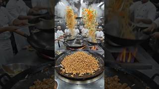 Restaurant Style Chicken Chowmein in Giant Wok | Massive Street Food Cooking 🍜#shorts #short #viral