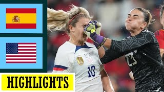 Spain vs USA Highlights | When World Champion Meets Olympic Champion