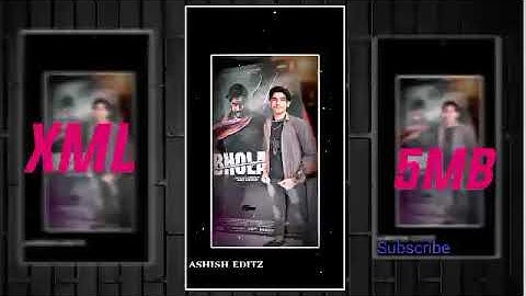 PAGOL HOYE JABO AMI 🔥❣️📈 new trending song xml file😌🎶 for alight motion video xml file 📁⤵️