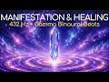 CRYSTAL MANIFESTATION &amp; HEALING Brainwave Meditation | 432Hz + 40Hz Gamma Binaural Beats