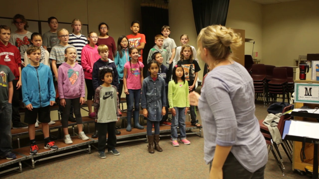 Franklin Elementary Choir Rehearsal YouTube