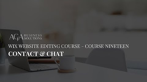 Wix Website Contact and Chat | Step-by-Step Tutorial for Beginners