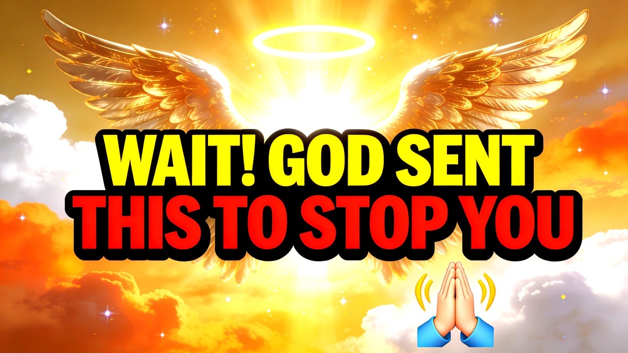 GOD SAYS:- 