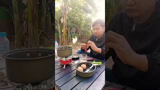 កាហ្វេពេលព្រឹក catchingfish mukbang fishingfood travel food seafood fishingtutorial eating