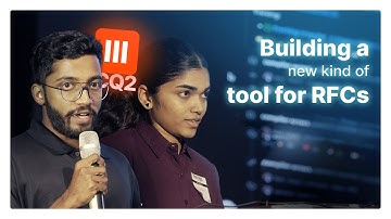 Building a new kind of tool for RFCs | Anand Baburajan &Sreelakshmi Jayarajan | IndiaFOSS 2024