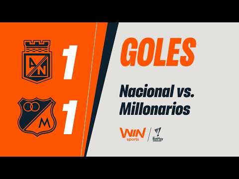 Nacional vs. Millonarios (goals) | Liga BetPlay Dimayor 2026-2 | Matchday 12