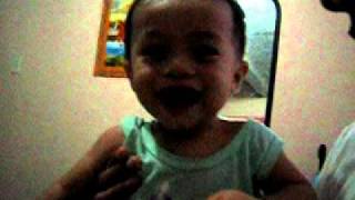 risdy andeo,baby shin 7 months,super tawa,funniest baby,iyak tawa