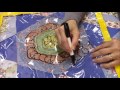 How Would You Quilt This - Vintage Hexagon Quilt - YouTube