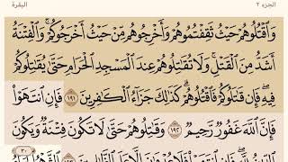 صفحة رقم 30 من القران الكريم بصوت الشيخ ياسر الدوسري