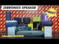 Under ₹1000 Zebronics Speaker 💥 Sound Test + Review