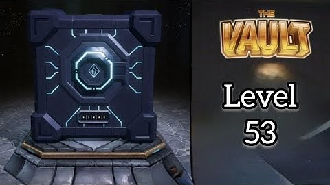 The Vault Logic Puzzle Box Level 53