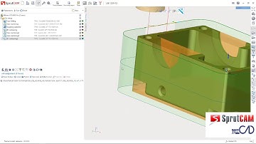 [Hướng Dẫn SprutCAM 12]- 09 - Gia Công Phay Tinh Thành | Finishing walls with 2d contour
