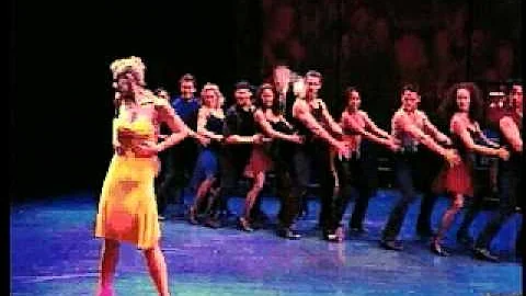 Deborah Yates and Boyd Gaines in the Broadway Danc...