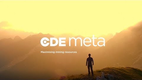Introducing CDE Meta - Transforming Mining Waste Into Value