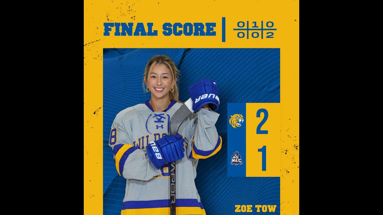 JWUProvidence women's hockey vs NEC 111023 YouTube