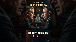 Israel's Grip on US Politics? Trump's Advisors Debated #shorts #geopolitics #news