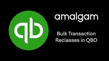 Bulk Transaction Reclasses in Quickbooks Online (QBO)