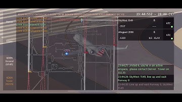 Infinite Flight Global - ATC Session - Denver Ground And Tower