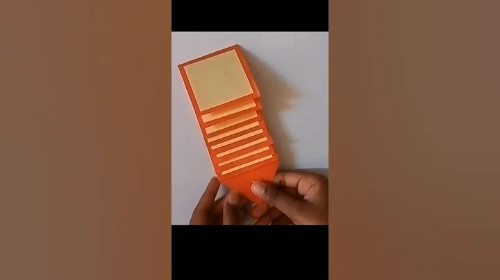 DIY Waterfall card for multiple messages