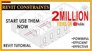 HOW TO SETUP CONSTRAINTS IN REVIT: REVIT TUTORIAL