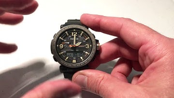 Casio Pro Trek PRG-600 | Viewing Barometer (Basics)
