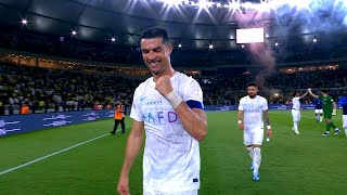 Cristiano Ronaldo GREAT Performance Against Benzema & Kante's Al-Itthad (English Commentary) 2023