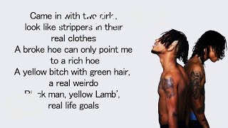 Rae Sremmurd - Black Beatles ft Gucci Mane (Lyrics) | 1 HOUR