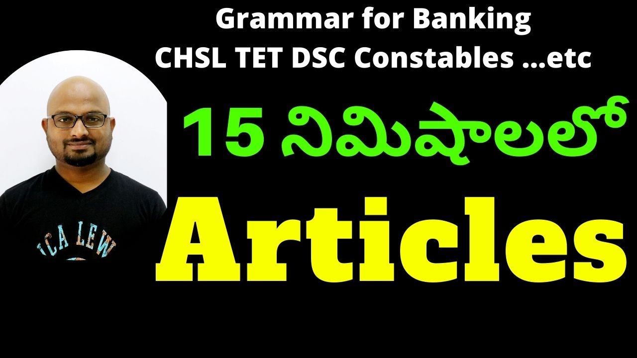 Articles In English Grammar In Telugu, Articles A An and The In English Grammar In Telugu, A An The