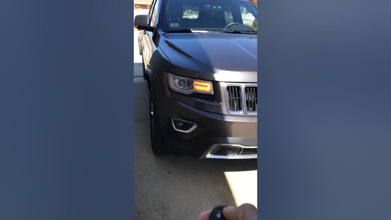 How to turn off beep lock/unlock sound on 2014 jeep Grand Cherokee