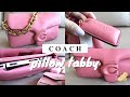 COACH PILLOW TABBY 26 TAFFY ♡ first impressions, what fits, adding a chain, color comparison