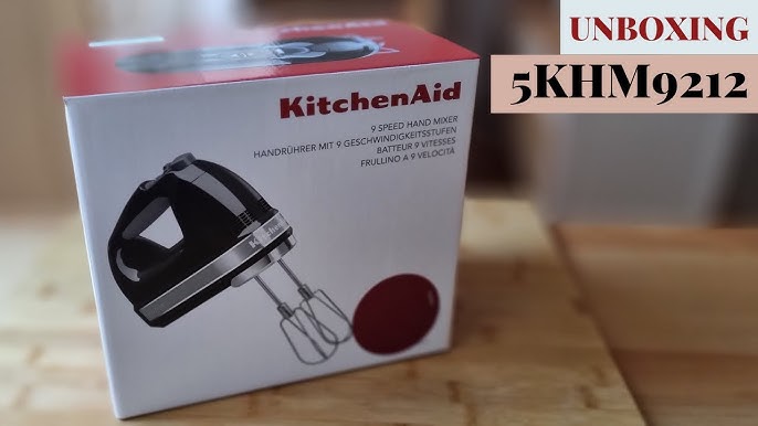 KitchenAid 5-Speed Ultra Power™ Hand Mixer KHM512GU Unboxing