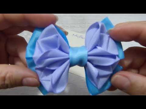 Como Hacer 1 Moño con listón, 🔴Manualidades