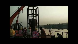 Test of Piles load |समुद्र में पुल कैसे बनाया जाता है |Pile Dynamics load test by Pda system