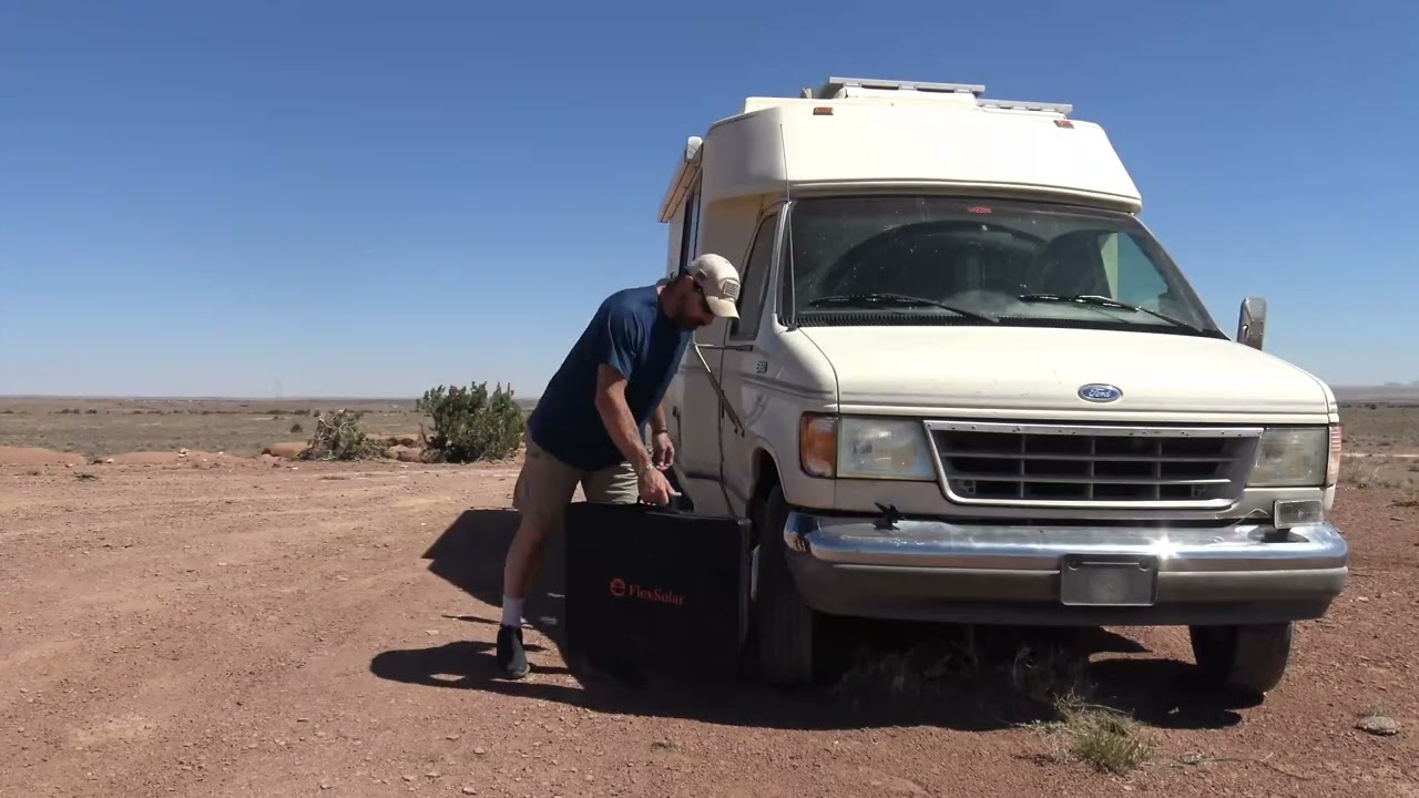 FlexSolar G100 100 WATT Briefcase Solar Panel Kit YouTube