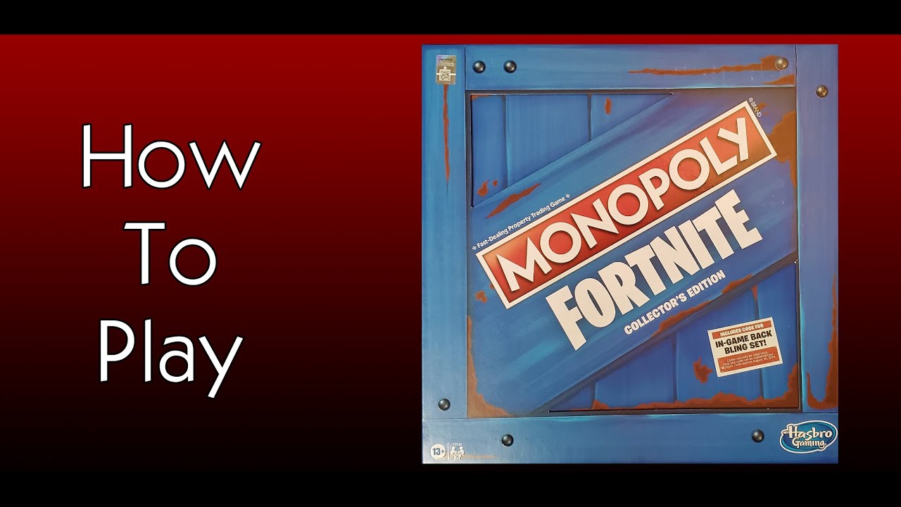 Monopoly Fortnite Edition Board Game